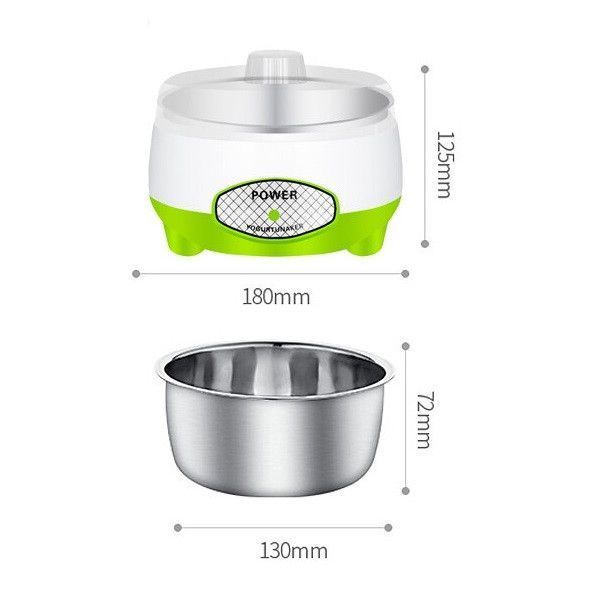 Йогуртница автоматическая RIAS Yogurt Machine 15W Green (3_02263) 3_02263 фото