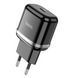Сетевоe зарядное устройство Hoco N24 QC3.0 20W Type-C с кабелем Type-C Black (7_02671) 7_02671 фото 4