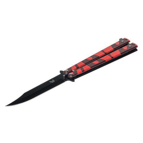 Нож-бабочка Benchmade 2766 22см Red (7_00617) 7_00617 фото