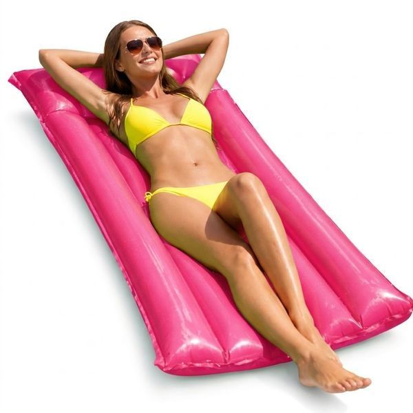 Надувний матрац Crivit HG12643-C для плавання та засмаги 174&times;59&times;18 см Pink (3_08343) 3_08343 фото