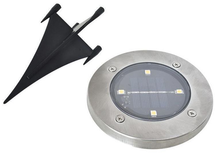 Уличный светильник на солнечной батарее RIAS Solar Disk Lights 5050 4 Led 5W (4_905780056) 4_905780056 фото