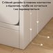 Приліжкова тумба RIAS P7CD-2 з двома ящиками 40x30x50 см White (3_08156) 3_08156 фото 8