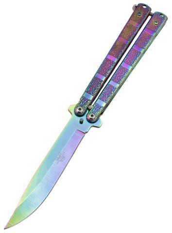 Нож-бабочка Benchmade F8029 с клипсой 22см Градиент (7_00568) 7_00568 фото