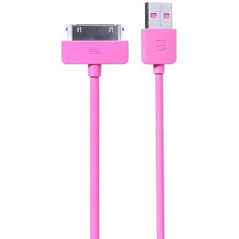 Кабель синхронизации для iPhone 4/4s Remax USB - 30pin 1 метр (случайный цвет) (3_00859) 3_00859 фото