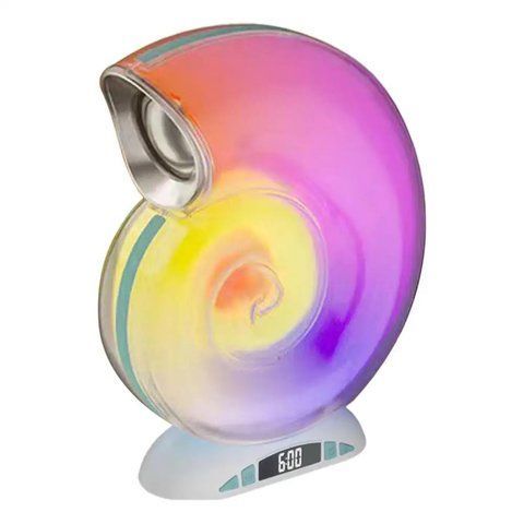 Настольная лампа RIAS L-39 mini RGB с Bluetooth колонкой и часами White (3_05377) 3_05377 фото