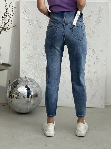 Джинсы для беременных WOW MOM FIT XL Синие (1_5012) 1_5012_Bl_XL фото