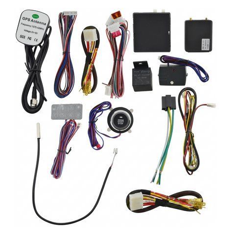 Автосигналізація Car Alarm APS-01 з GSM GPS трекінгом і автозапуском двигуна (3_08409) 3_08409 фото