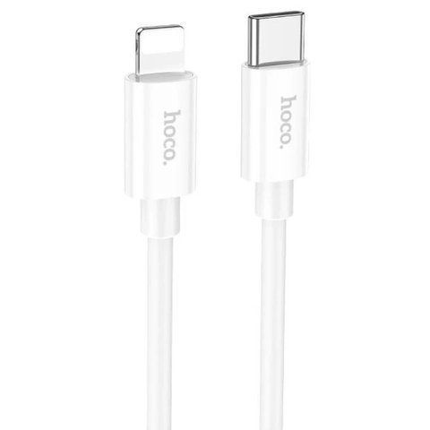 Кабель синхронізації Hoco X87 Type-C - Lightning 3А 20W 1 м White (7_01767) 7_01767 фото