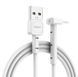 Кабель синхронізації Golf GC-69 USB - microUSB 3A 1 м White (3_02116) 3_02116 фото 2