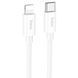 Кабель синхронізації Hoco X87 Type-C - Lightning 3А 20W 1 м White (7_01767) 7_01767 фото 1