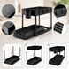 Органайзер двухуровневый RIAS Storage Rack 704-1 с выдвижным ящиком 37.5&times;27&times;35.5 см Black (3_08459) 3_08459 фото 6