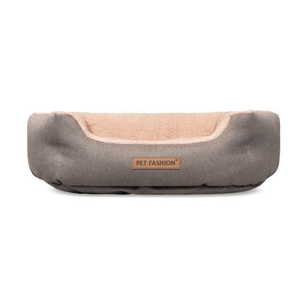 Лежак Pet Fashion BRIG для собак кавовий, 58*48*20 8_00025 фото