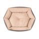 Лежак Pet Fashion BRIG для собак кавовий, 58*48*20 8_00025 фото 3