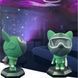 Ночник звездного неба "Космическая собака" Nebula Dog Projector с пультом Green (3_05378) 3_05378 фото 4
