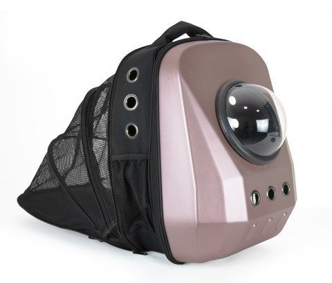 Розсувний рюкзак для перенесення домашніх тварин CosmoPet CP-22 44х35х28см Pink (3_06095) 3_06095 фото