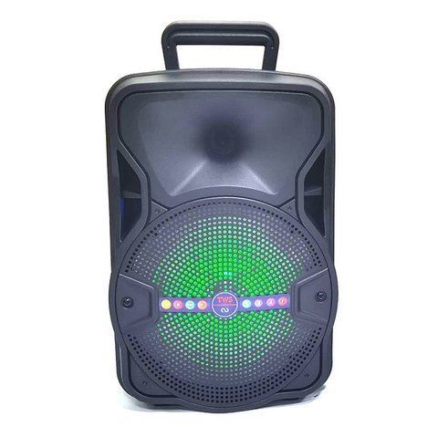 Портативна Bluetooth колонка RIAS ALP-804 валіза з караоке мікрофоном и пультом ДУ Black (2_009937) 2_009937 фото