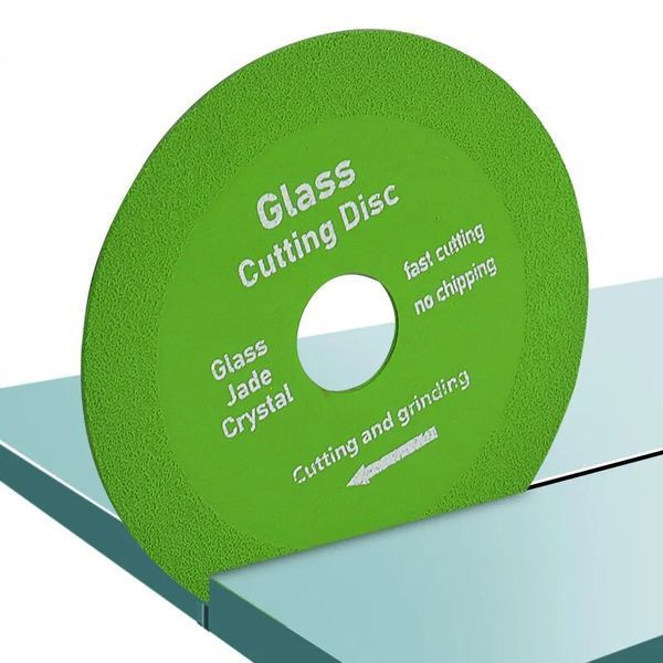 Диск алмазний для різання скла та керамічної плитки Glass Cutting Disc 100 мм Green (3_04465) 3_04465 фото