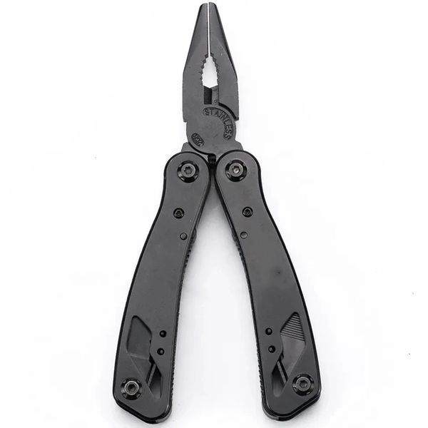 Мультитул з плоскогубцями Gerbfr 9в1 з набором біт Black (7_01263) 7_01263 фото