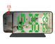 Годинник настільний електронний VST 900S-4 дзеркальний з проектором USB Green Light Black (7_02589) 7_02589 фото 2
