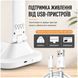 Настільна світлодіодна лампа RIAS PL-05 складна USB сенсорна з дисплеєм 7W White (3_08428) 3_08428 фото 6
