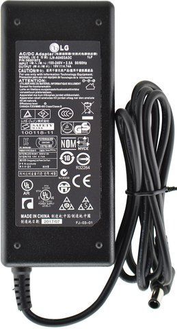 Блок живлення RIAS для ноутбука LG 19V 4.74 A 90W 6.5x4.4 мм з кабелем живлення (3_00077) 3_00077 фото
