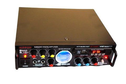 Підсилювач звуку Nippon AV-339BT USB FM MP3 караоке Bluetooth 2x120W Black (3_02502) 3_02502 фото