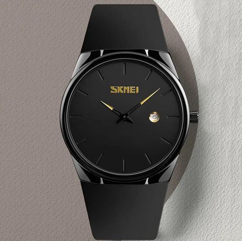Наручные мужские часы Skmei 1509BK 3 АТМ Black (7_02540) 7_02540 фото