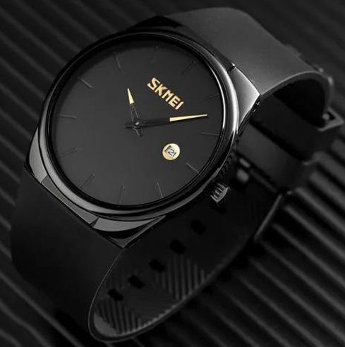 Наручные мужские часы Skmei 1509BK 3 АТМ Black (7_02540) 7_02540 фото