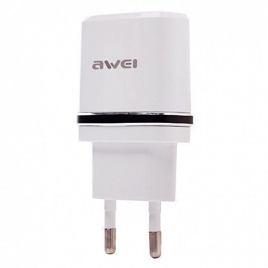 Сетевой адаптер Awei C-930 5V, 2.1A, 2 USB (3_9190) 3_9190 фото
