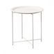 Журнальний столик RIAS Modern Table металевий 47x47x50 см White (3_08770) 3_08770 фото 1