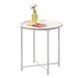Журнальний столик RIAS Modern Table металевий 47x47x50 см White (3_08770) 3_08770 фото 2