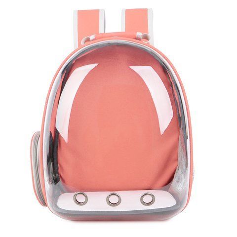 Рюкзак для перенесення домашніх тварин RIAS Pet Cat 42x32x28 см Peach (3_06893) 3_06893 фото