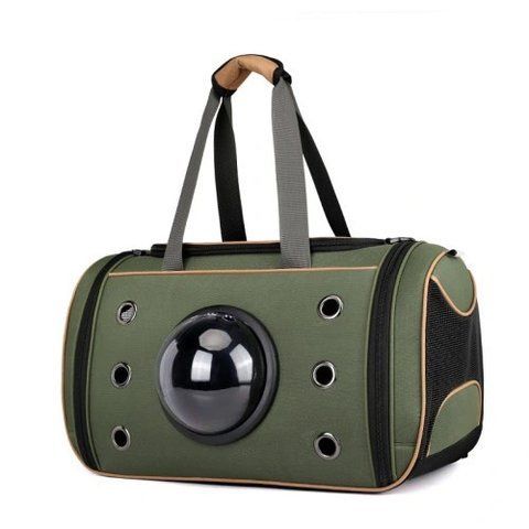 Сумка для переноски домашних питомцев CosmoPet CP-02 с иллюминатором 54x35x29 см Green (3_04859) 3_04859 фото