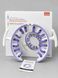 Ручной роликовый массажер для тела RIAS SBJ-2303 с двумя ручками White-Purple (3_08466) 3_08466 фото 8