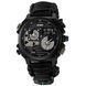Наручные часы для выживания Skmei Paracord 2202BK с компасом и огнивом Black (7_01112) 7_01112 фото 1