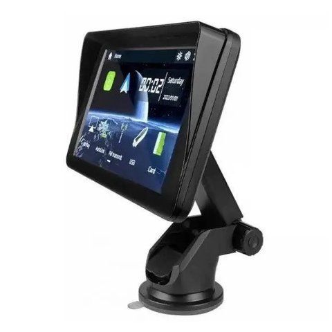 Універсальний головний пристрій RIAS 701W 7" HD IPS сенсорний екран Apple CarPlay та Android Auto Black 3_05382 фото
