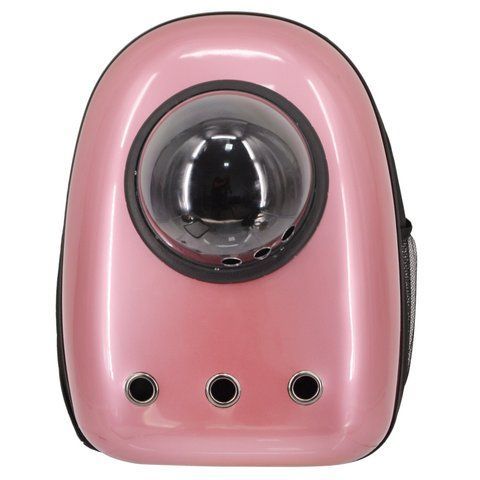 Рюкзак для перенесення домашніх тварин CosmoPet CP-87 з ілюмінатором 42х31х20см Pink (3_06375) 3_06375 фото