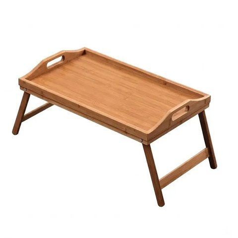Складний столик-піднос RIAS BT-500 для сніданку та читання 50x30x25 см Brown (3_08567) 3_08567 фото