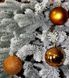 Новогодний шар коричневый микс D 6см 12 шт (Ш_Кор_6) Ш_Кор_6 фото 1