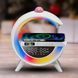Настольная смарт лампа G-Smart Light BT3402 RGB с беспроводной зарядкой и Bluetooth колонкой 15W White 3_04976 фото 4