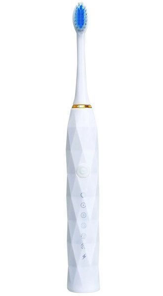 Зубна щітка Sonic Electric Toothbrush X-9 з 4 насадками 5 режимів White (3_08791) 3_08791 фото