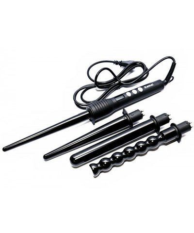 Плойка 4 в 1 стайлер для волосся Kemei Km-4083 Black (2_004292) 2_004292 фото