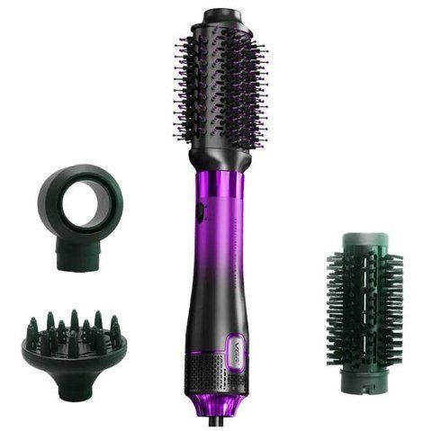 Фен-стайлер для укладки и завивки волос VGR V-484 4в1 1100W Purple (3_06985) 3_06985 фото