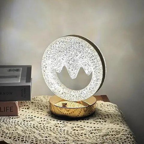 Настольная светодиодная кристаллическая лампа Creative Table Lamp Gold (3_04622) 3_04622 фото