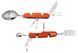 Мультитул туристический с ложкой и вилкой RIAS L-48 8в1 Orange (7_01267) 7_01267 фото 2