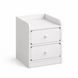 Приліжкова тумба RIAS P7CD-2 з двома ящиками 40x30x50 см White (3_08163) 3_08163 фото 3