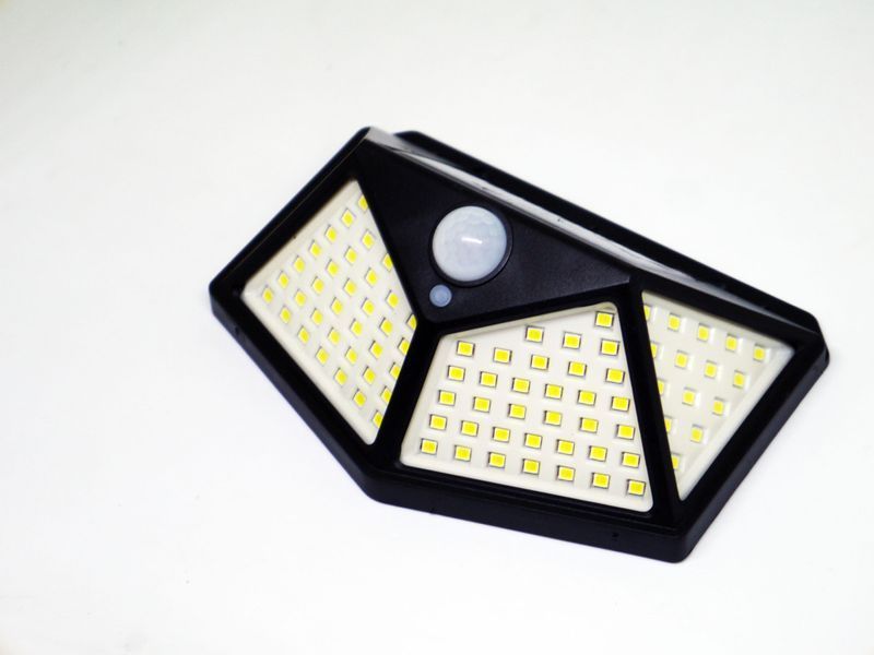 Настенный уличный светильник RIAS SH-100 100LED с датчиком движения (4_00378) 4_00378 фото