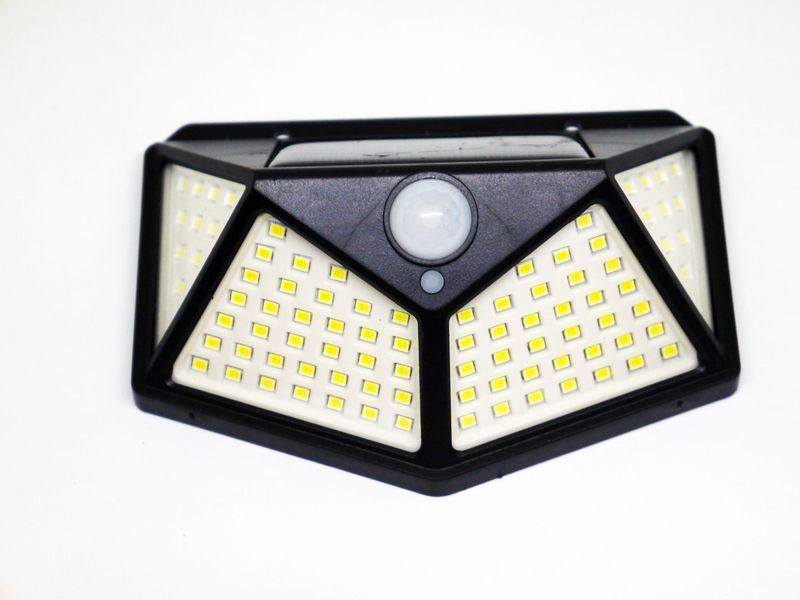 Настенный уличный светильник RIAS SH-100 100LED с датчиком движения (4_00378) 4_00378 фото