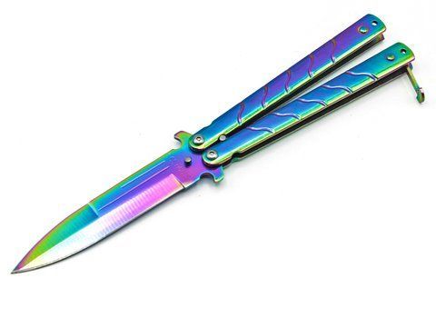 Нож-бабочка Benchmade A225 25см Blue (7_00524) 7_00524 фото