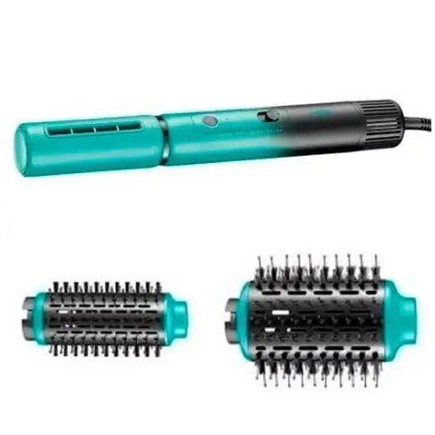 Фен-стайлер для укладки и завивки волос VGR V-489 3в1 1300W Green (3_06986) 3_06986 фото